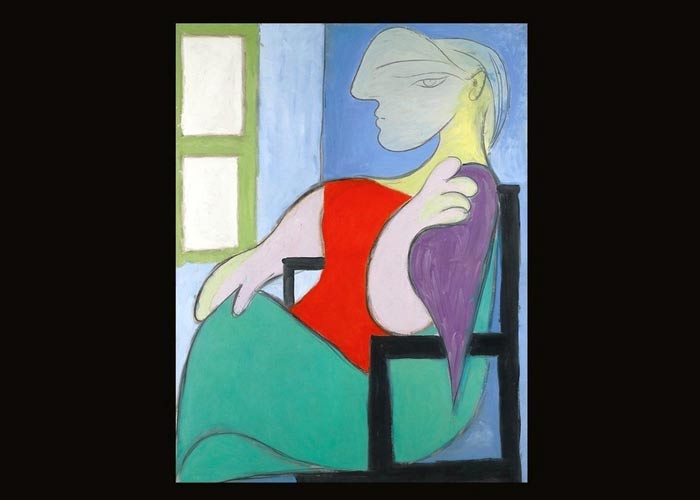 Пикассо Женщина сидящая у окна