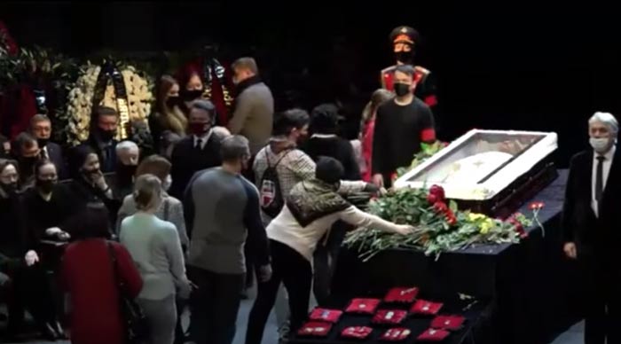 Похороны Василия Ланового 2