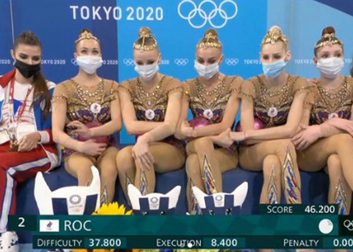 Российские художественные гимнастки Олимпиада-2020