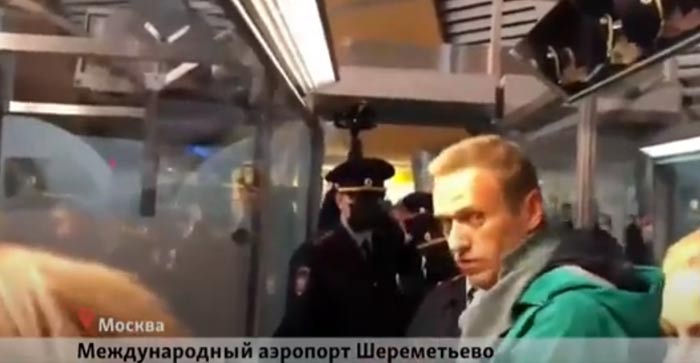 задержание Алексея Навального