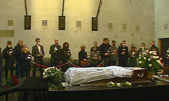похороны Леонида Куравлева 2