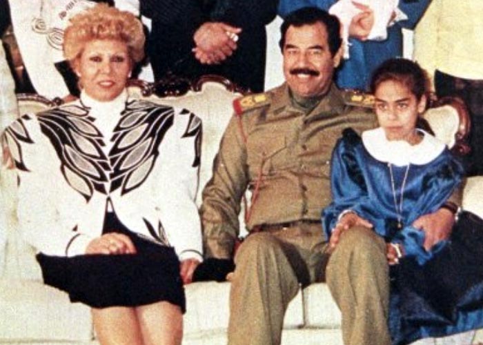 Саджида Тульфах и Саддам Хусейн