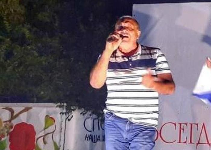 певец Валерий Цыбизов