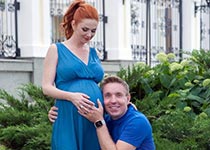 беременная Лена Катина и Дмитрий Спиридонов