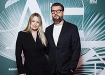 Аглая Шиловская и Александр Устюгов
