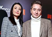 Иван Стебунов и жена Елена Власова