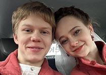 Тимофей Кочнев и Таисья Калинина