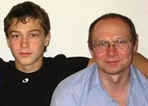 Юра Борисов и отец