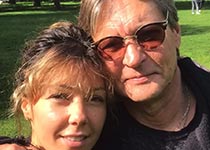 Александр Домогаров и Татьяна Степанова
