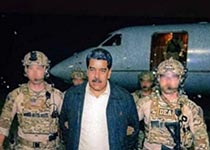 Николас Мадуро под конвоем спецназа США