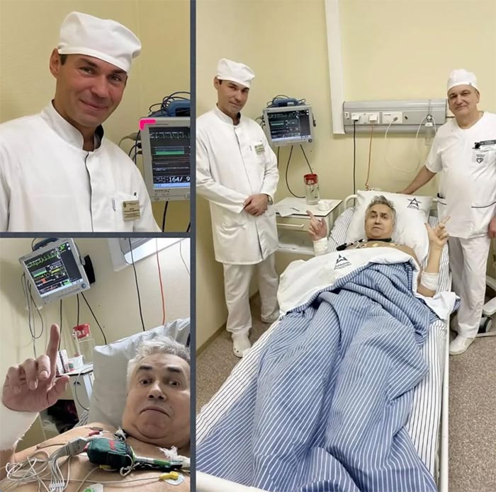 74-летнему российскому актеру Станиславу Садальскому сделали операцию стентирования сосудов сердца Станислав Садальский операция на сердце