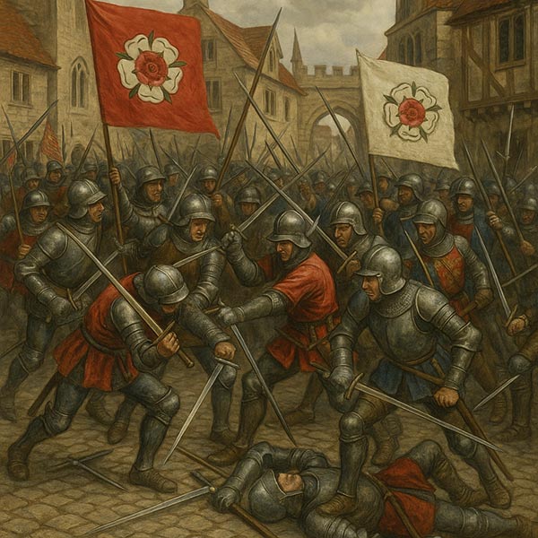 1455 год Первая битва при Сент-Олбансе