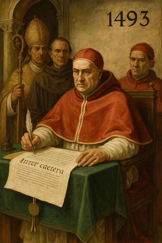 Булла Inter caetera 1493 года