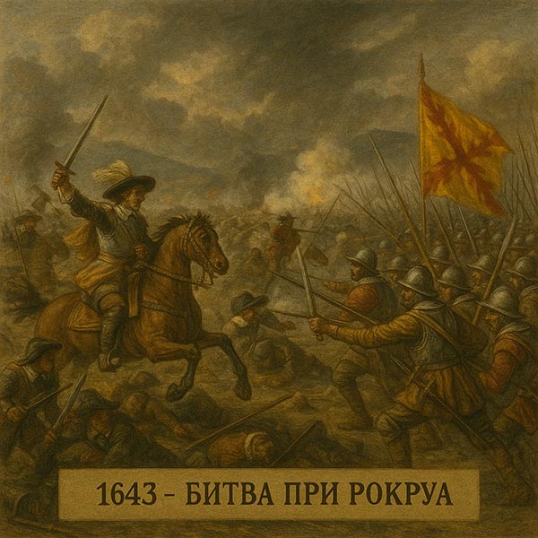 1643 год Битва при Рокруа