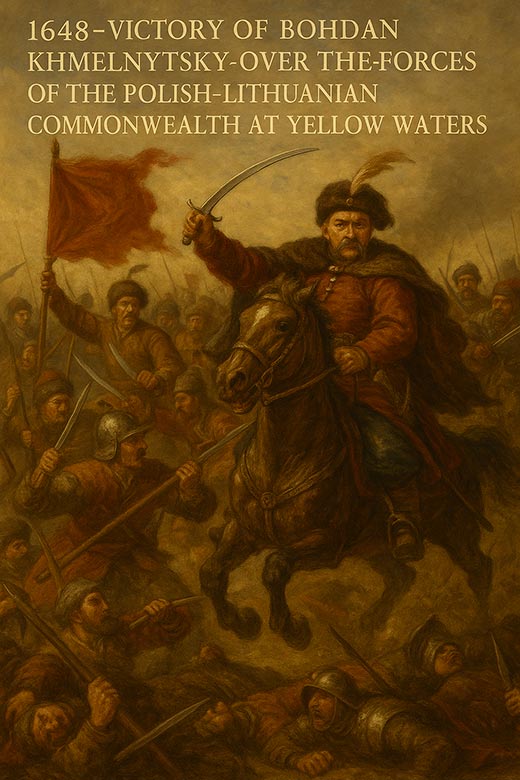 1648 год Победа Богдана Хмельницкого над войсками Речи Посполитой в битве под Жёлтыми Водами