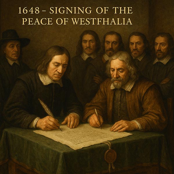 1648 год подписан Вестфальский мир
