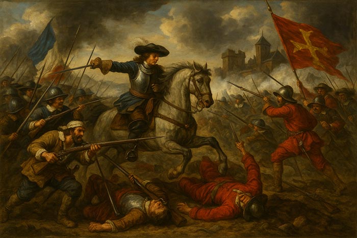 1667 год Деволюционная война