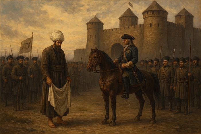 1736 год капитуляция турецкого гарнизона Азова перед русской армией