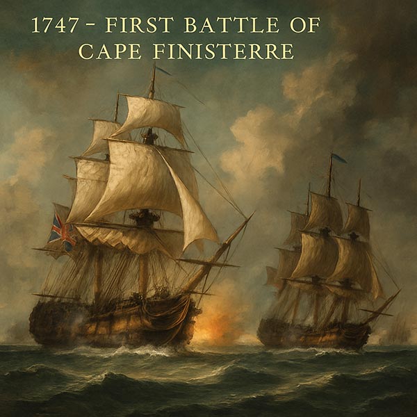 1747 год Первая битва при мысе Финистерре
