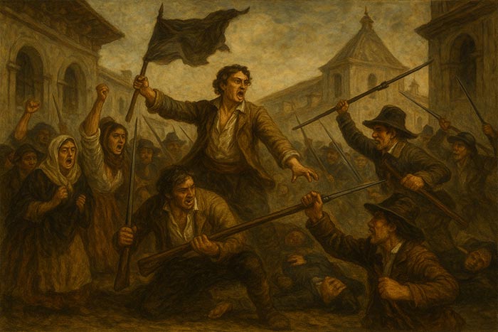 1809 год Революция Чукисаки