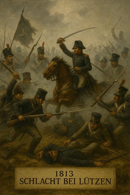 Сражение при Лютцене 1813 год