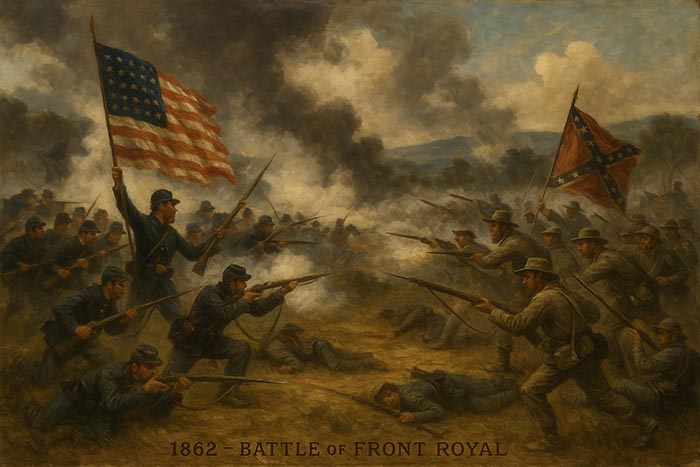 1862 год Сражение при Фронт-Ройале