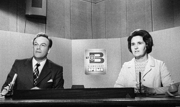 Первый эфир программы Время