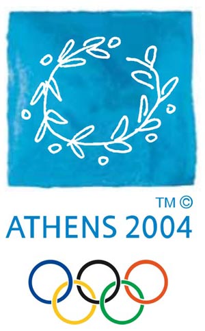 Эмблема XXVIII летние Олимпийские игры в Афинах 2004