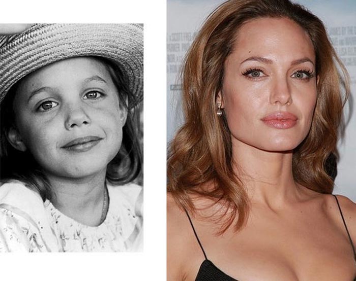 Анджелина Джоли в детстве 1
