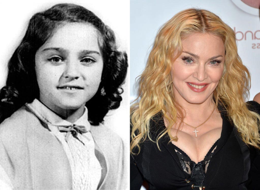 Мадонна в детстве 1