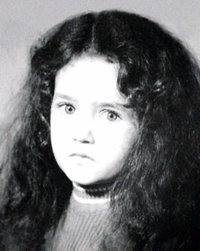 Виктория Исакова в детстве 3