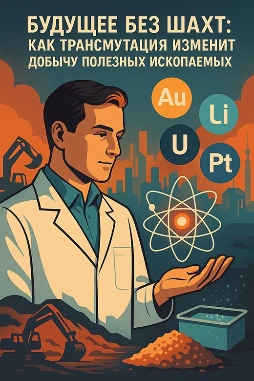 Земля без шахт. Как трансмутация изменит добычу полезных ископаемых