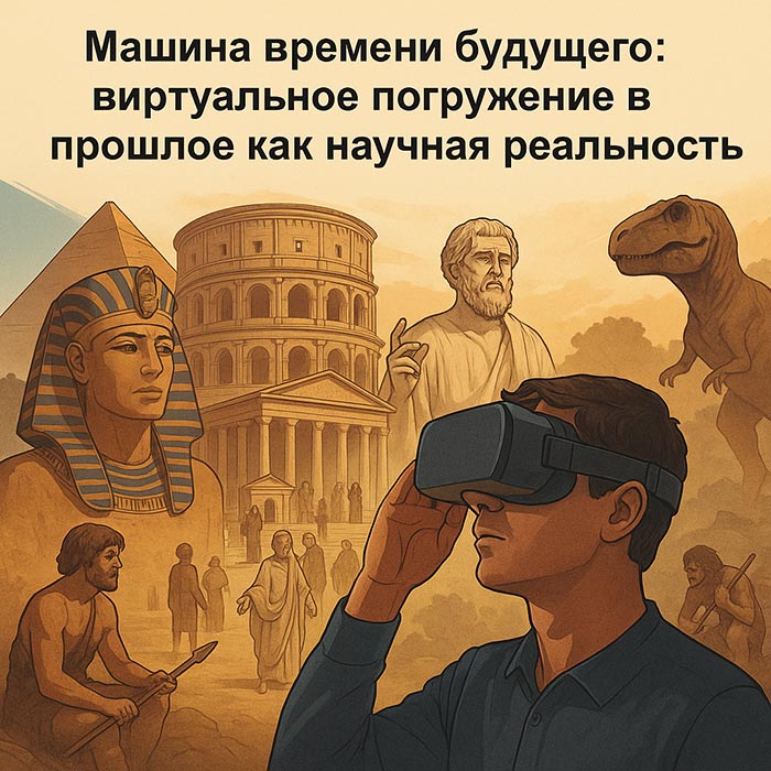 Машина времени - виртуальное погружение в прошлое как научная реальность