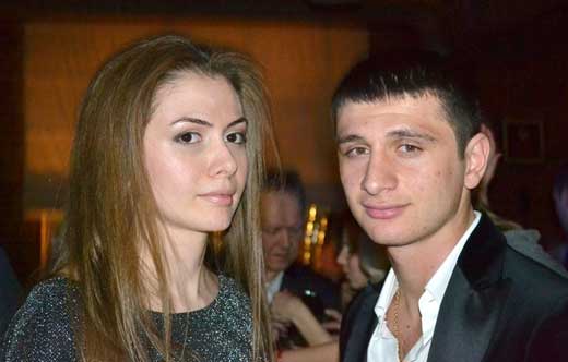 Алан Дзагоев и жена Зарема 3