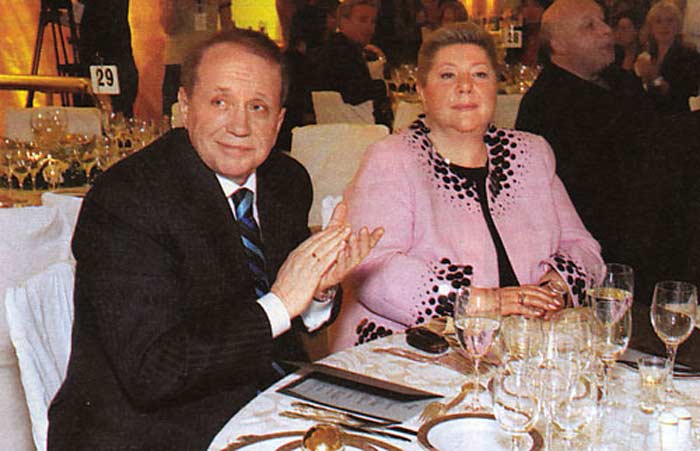 Александр Масляков с женой Светланой Смирновой 2