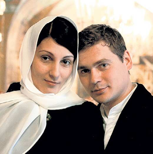 Александр Пашков с первой женой Анжеликой 2