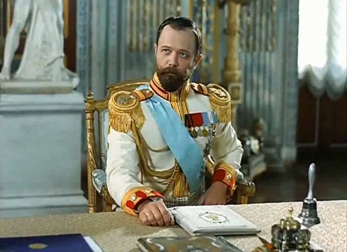 Андрей Ростоцкий в роли Николая II