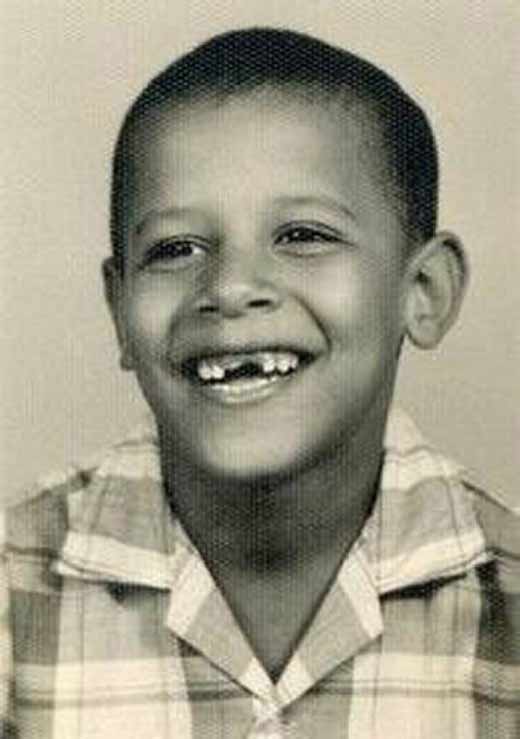 Барак Обама в детстве 2