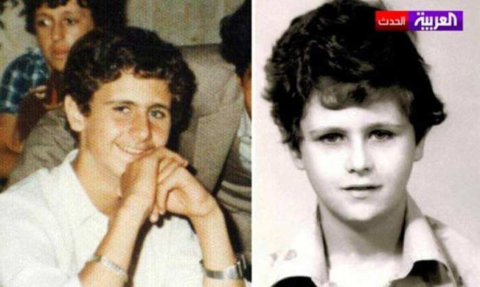 Башар Асад в юности
