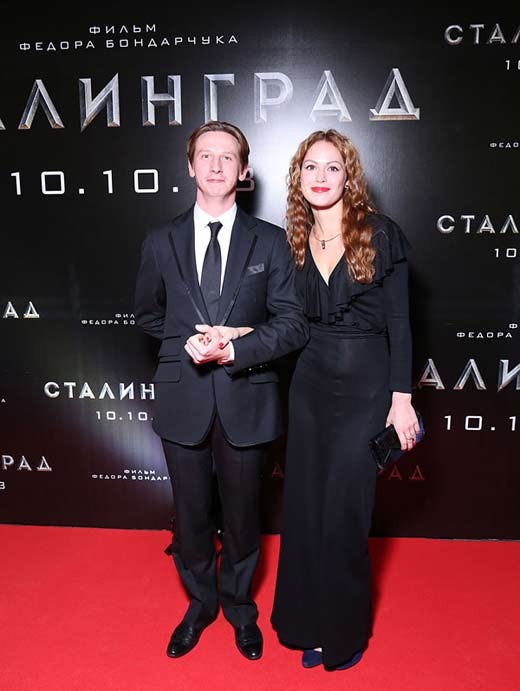 Дмитрий Лысенков и жена Мария Зимина