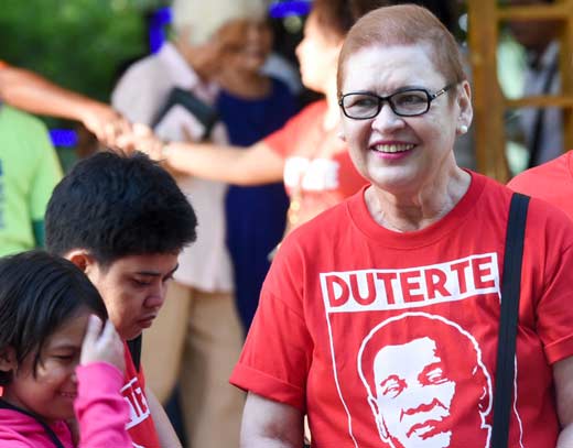 Элизабет Циммерман - бывшая жена Родриго Дутерте