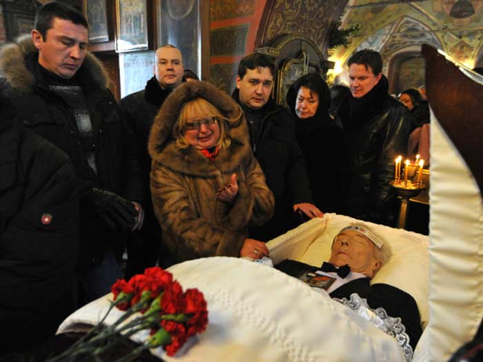 Похороны Евгения Жарикова