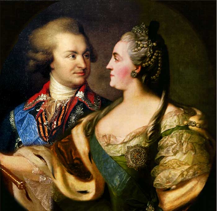 Григорий Потемкин и Екатерина II 3