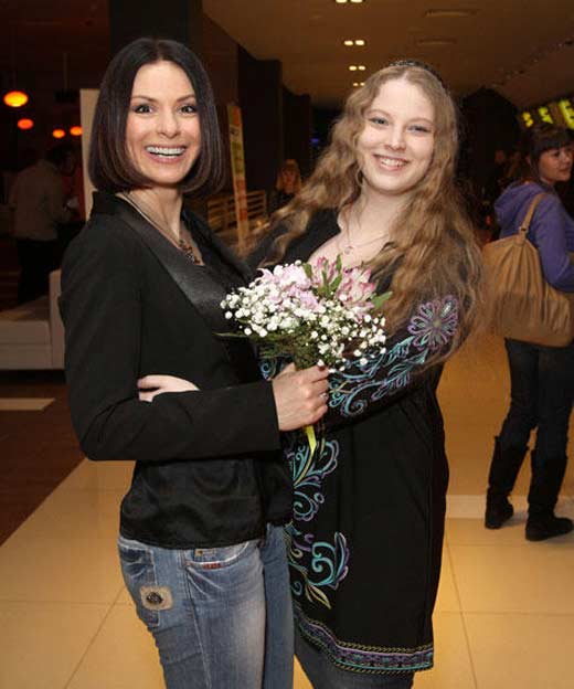 Ирина Лачина с дочерью Марией Будриной
