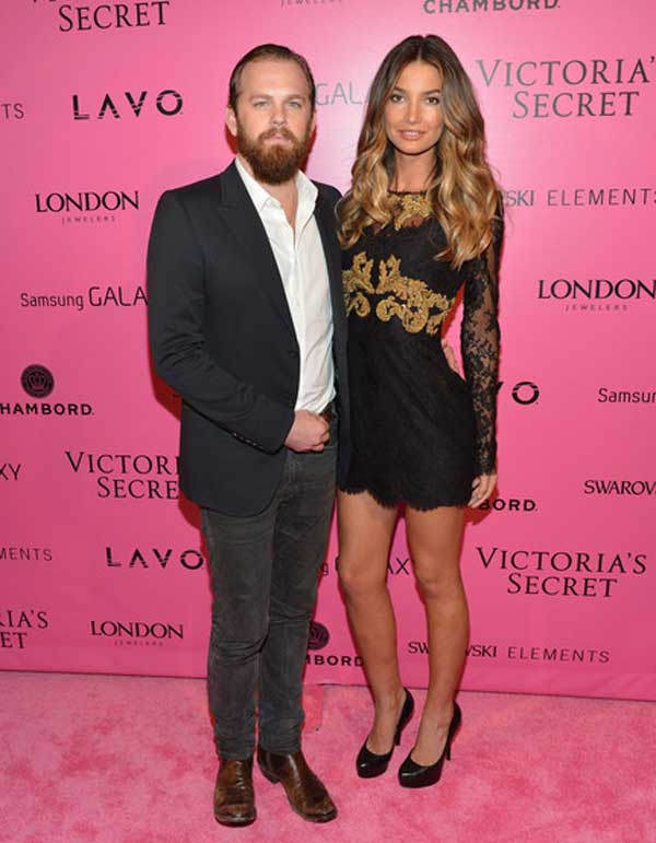 Лили Олдридж и Калеб Фоллоуилл 2