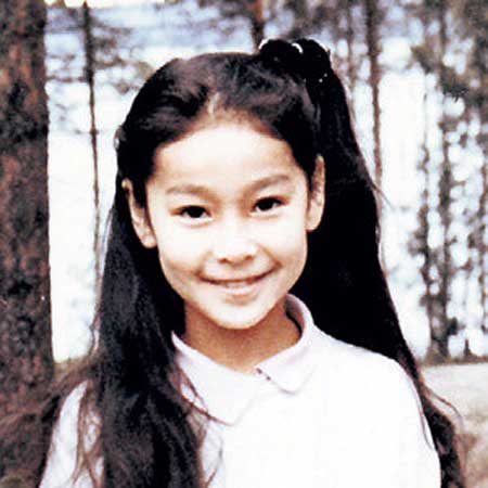 Марина Ким в детстве