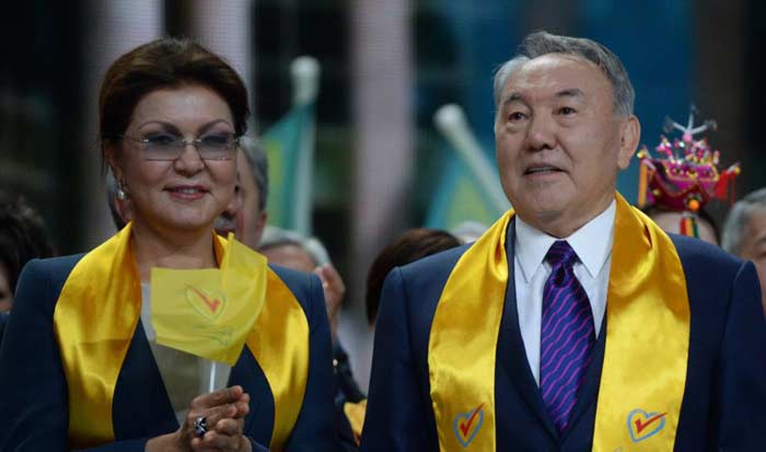 Нурсултан Назарбаев и дочь Дарига
