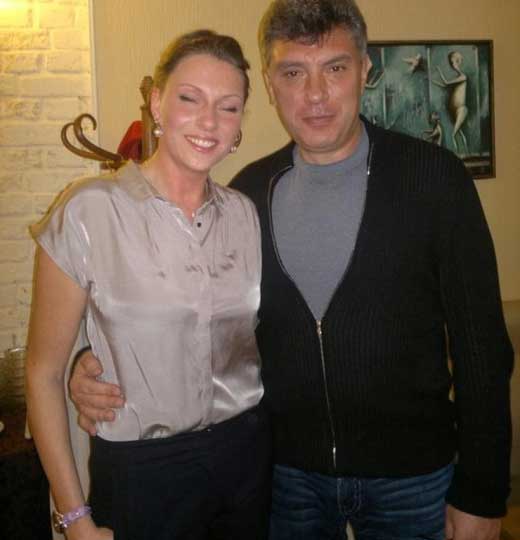 Борис Немцов и Екатерина Ифтоди