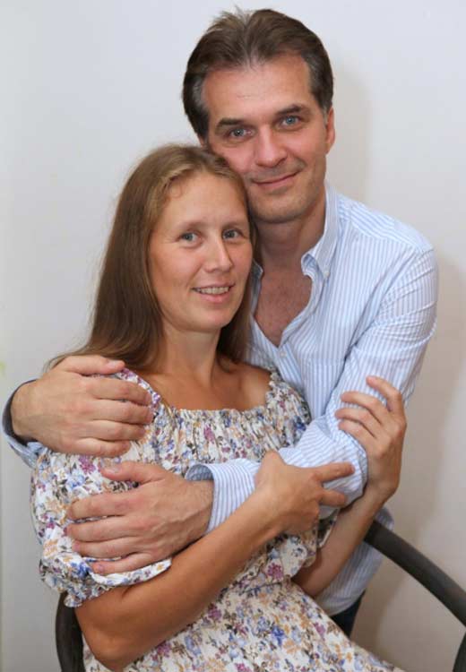 Олег Харитонов и жена Светлана