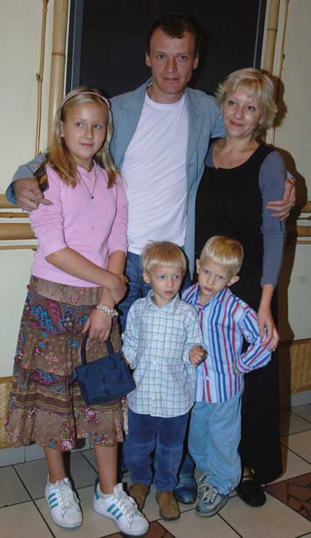 Алексей Серебряков с женой Марией 3